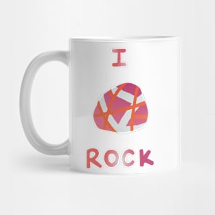 Pride rocks - lesbian Mug